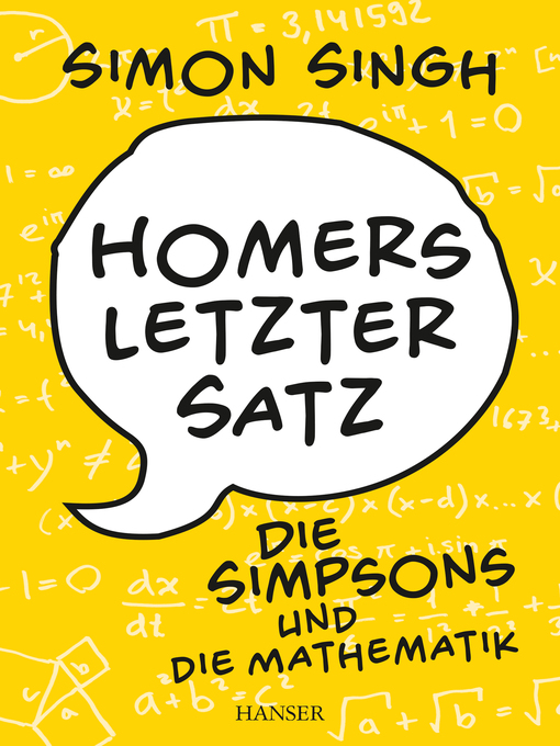 Titeldetails für Homers letzter Satz nach Simon Singh - Verfügbar